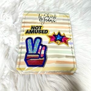 T-Shirt & Jeans Sticker Patches Durable Self Adhesive Polyester Patches New‎